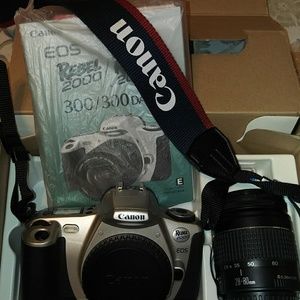 New Canon Rebel Camera kit